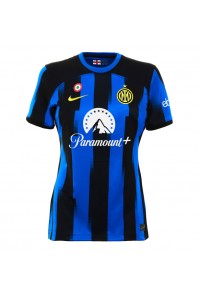 Fotbalové Dres Inter Milan Dámské Domácí Oblečení 2023-24 Krátký Rukáv